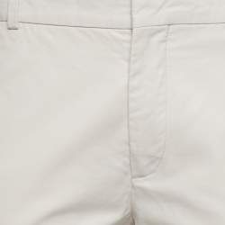 مملوكة مسبقًا Sandro Beige Gabardine Straight Fit Pants M