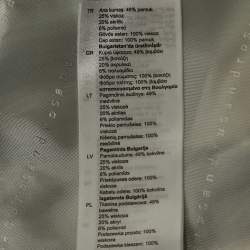 Pre Owned Sandro Green Tweed Double-Breasted Blazer M