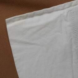 Pre Owned Sandro Brown Wool Blend High-Waist Trousers S