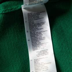 Sandro Green Embellished Knit Sweater S