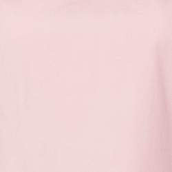 Sandro Pink Cotton Lace Trimmed Blouse XS