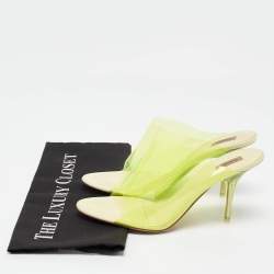 Yeezy Green PVC Slide Season 7 Sandals Size 39