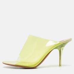 Yeezy Green PVC Slide Season 7 Sandals Size 39