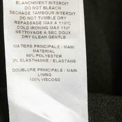 See by Chloe Black Crepe Ruffled Shorts L