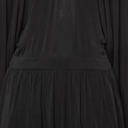 Pre Owned See by Chloé Black Jersey Knee Length Dress S