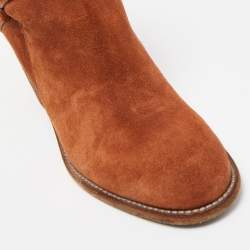 مملوكة مسبقًا See by Chloe Suede Lyna Buckle Boots Size 40