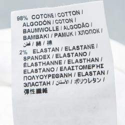 مملوكة مسبقًا فستان سي باي كلوي بينافور دينيم أبيض بلا أكمام L