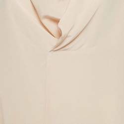 Pre Owned See by Chloe Blush Pink Silk Cowl Neck Blouse S