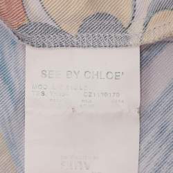 See by Chloe Multicolor Silk Blouse M