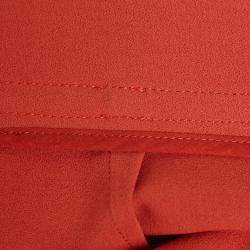 مملوكة مسبقًا بنطلون واسع سي باي كلوي كريب أحمر حار مقاس متوسط (ميديوم)