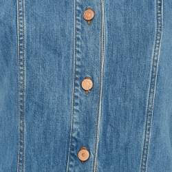 See by Chloe Blue Washed Denim Jumpsuit S