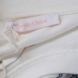 Pre Owned تي شيرت سي باي كلوي دانسر أوف وايت مورد XL