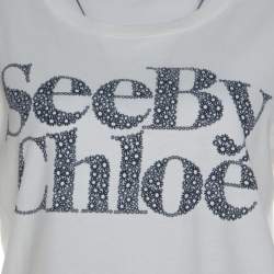 Pre Owned تي شيرت سي باي كلوي دانسر أوف وايت مورد XL