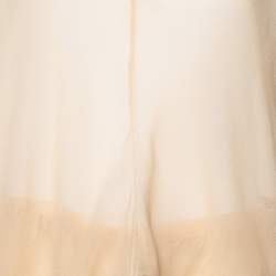 مملوكة مسبقًا توب سي باي كلوي حرير وردي فاتح نمط واسع مقاس صغير - سمول