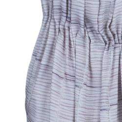 مملوكة مسبقًا فستان سي باي كلوي مطبوع بكشكشة ستان S