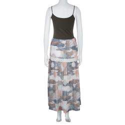 See by Chloe Multicolor Printed Partially Lined Maxi Skirt M