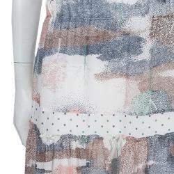 See by Chloe Multicolor Printed Partially Lined Maxi Skirt M