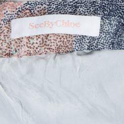 See by Chloe Multicolor Printed Partially Lined Maxi Skirt M