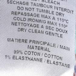 Pre Owned See by Chloe Multicolor Stripe Cotton Off Shoulder Top M