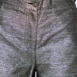 See By Chloe Metallic Cotton Shorts S