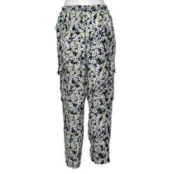 See by Chloe Multicolor Floral Printed Silk Trouser M