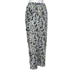 See by Chloe Multicolor Floral Printed Silk Trouser M