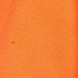 مملوكة مسبقًا See by Chloe Burnt Brown Stretch Knit Ruffled Hem Shift Dress XL