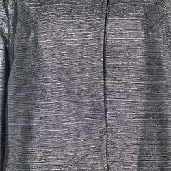 See by Chloe Metallic Button Front Coat M