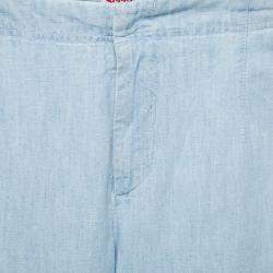 See by Chloe Light Blue Cotton Trousers M