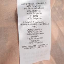 Pre Owned See by Chloe Multicolor Floral Printed Crepe Pleated Maxi Skirt L