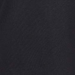 Pre Owned See by Chloe Black Beaded Tassels Sleeve Cotton Top 