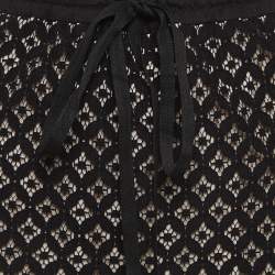 See by Chloe Black Lace Mini Skirt M