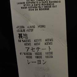 Pre Owned See by Chloe Black Tweed Sheath Mini Dress L