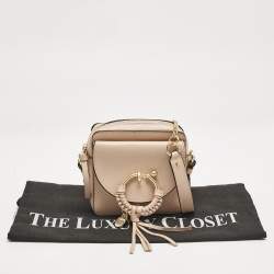 Pre Owned See by Chloe Blush Pink Leather Joan Camera Bag