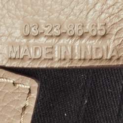 Pre Owned See by Chloe Beige Leather Mini Joan Shoulder Bag