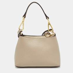 Pre Owned See by Chloe Beige Leather Mini Joan Shoulder Bag