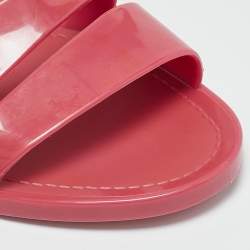 See by Chloe Pink Jelly Flat Sandals Size 36