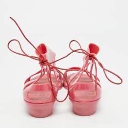 مملوكة مسبقًا See by Chloe Size 36 Pink Jelly Flat Sandals