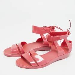 مملوكة مسبقًا See by Chloe Size 36 Pink Jelly Flat Sandals