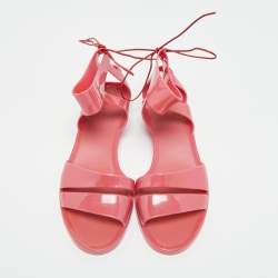 مملوكة مسبقًا See by Chloe Size 36 Pink Jelly Flat Sandals