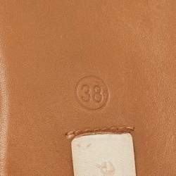 See by Chloe White Leather Slides  Size 38