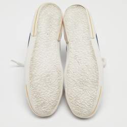 Pre Owned See by Chloé Blue Demin High Top Sneakers Size 40