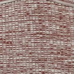 Pre Owned Self-Portrait Blue/Red Rib Knit Crossover Maxi Dress XL