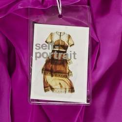Pre Owned Self-Portrait Purple Taffeta Off Shoulder Frill Detail Maxi Dress S 