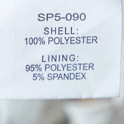 Pre Owned Self-Portrait White Guipure Lace Azalea Midi Dress S