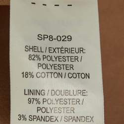 Pre Owned Self-Portrait Blue Floral Lace Amaryllis Column Dress S