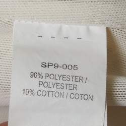 Pre Owned Self-Portrait White Lace Tiered Off-Shoulder Mini Dress S