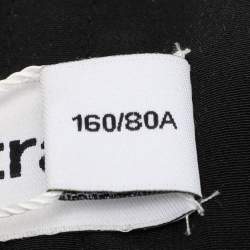 Pre Owned Self-Portrait Black Cluster Sequin Synthetic Taffeta Mini Dress M