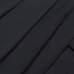 Pre Owned Self Portrait Black Crepe Cut-Out Ayelette Midi Dress L