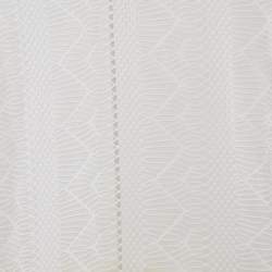 Pre Owned Self-Portrait White Lace Ruffled Full Sleeve Mini Dress S